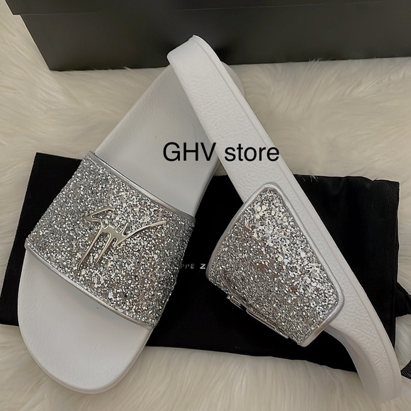 Giuseppe zanotti men’s Glitter slide - Picture 8 of 10